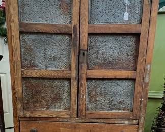 Antique pie safe