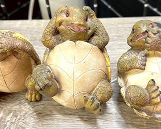 Three turtles