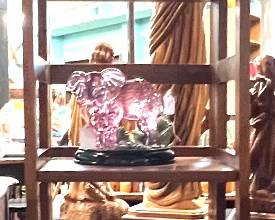 Eight shelf display stand