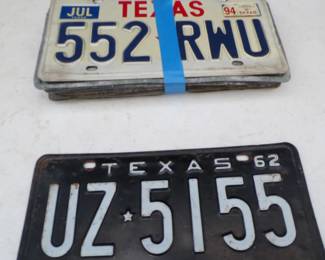 Vintage License Plates