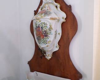 19th Century Italian Lavabo Wall Fountain