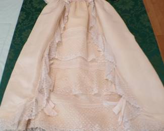 Christening Gown and Bonnet Was Used by Three Generations