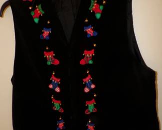 Vintage Christmas Vest