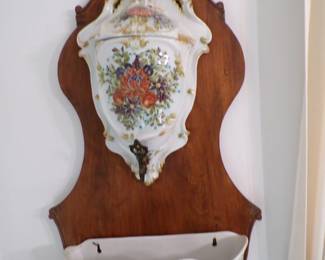 Another View of 19th Century Italian Lavabo Wall Fountain