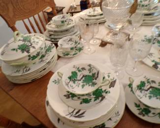 Another View Shelley Chippendale China - Over 100 Pieces
