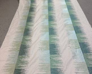 36 Yards Available in 2 pieces Schumacher Sunburst Stripe Embroidery Fabric