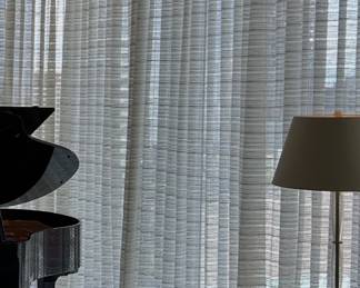 3 - 8 width sheer drapery panels available for sale. Taking offers