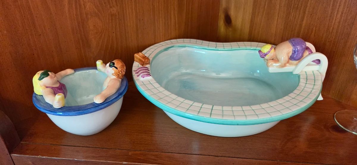 1995 Lotus Chip and Dip set! Never used!