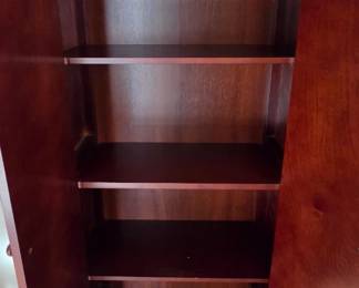 2 available! Storage cabinet with shelves!