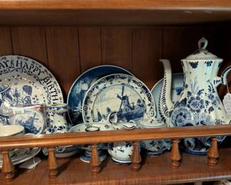 Vintage Delft blue & white made in Holland 1970 