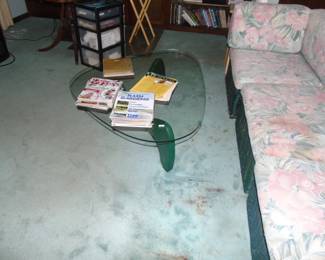 Kidney Glass top table