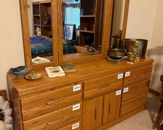 Dresser and Mirror 