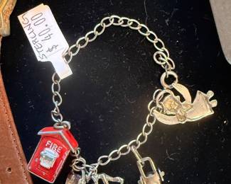 Sterling Charm Bracelet 