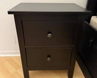 IKEA Fjell Queen Bed + Mattress + Hemnes Nightstands & Dresser – Complete Set  Complete IKEA bedroom set bundle Includes: 	•	Fjell queen bed frame + foundation + Sultan Laxeby bed rails 	•	Queen mattress 	•	2 Hemnes nightstands 	•	Matching Hemnes dresser  Good condition, clean, gently used