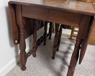 Walnut drop side. Huge