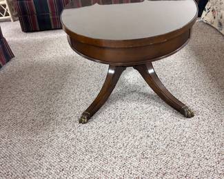 Cherry clawfoot table