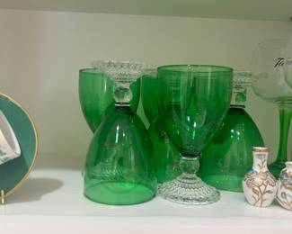 Green glass