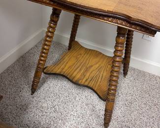 Oak side table