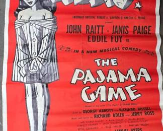 Original The Pajama Game Original theatrical release poster 