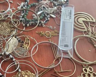 peak into the costume jewelry