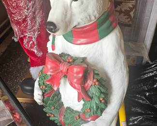 large polar bear for outside