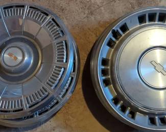 1980 Chevy ImpalaCaprice 15 Hubcaps 2 Qty