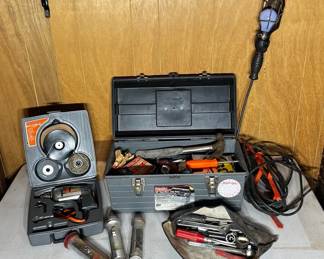 Black  Decker Electric Drill with Assorted Tools