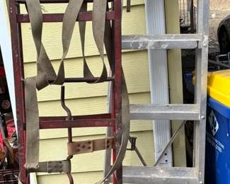 Sears 6ft Aluminum Ladder, 5ft Appliance Dolly