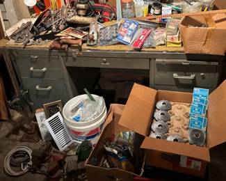 Mystery Lot of Tools and Building Materials