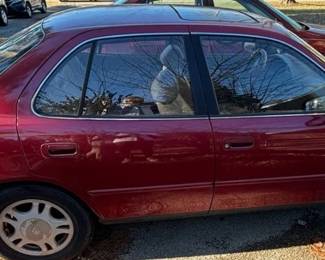 1994 Maroon Toyota Camry V6 XLE