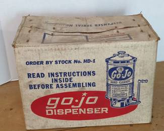 Vintage Gojo Hand Cleaner Dispenser