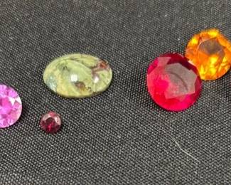 Assorted Gem Stones tested