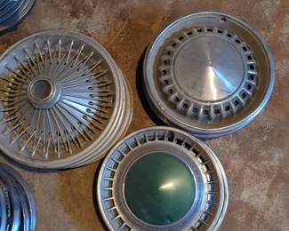 1970s Dodge Plymouth Hubcaps  3 Qty