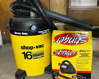 ShopVac  Stinger WetDry Vacs