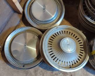 1970s Oldsmobile Hubcaps  3 Different Styles