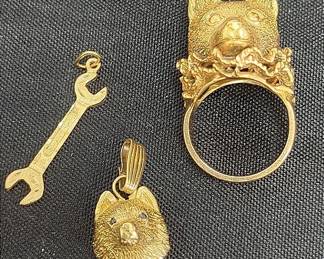 14k Gold Eclectic Jewelery