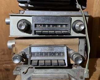 Vintage Chevrolet Push Button Radios