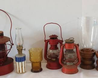 Candle Holders and Oil Lamps