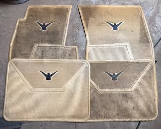 Vintage Thunderbird Floor Mats