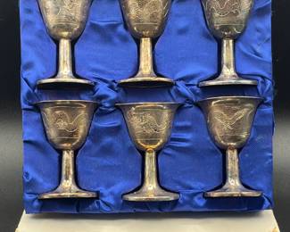 Silver pate Goblet
