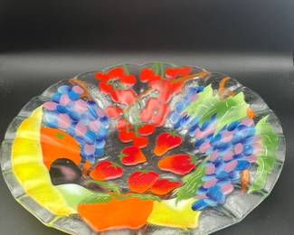 Fused Glass Platter