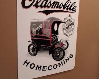 Reproduction Oldsmobile wall signs