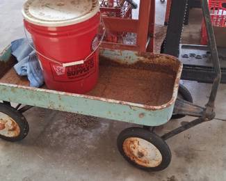 Pressed steel wagon