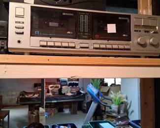 vintage Sears Proformance Dual Cassette Deck.
