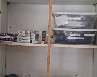 automotive parts, including ACDelco spark plugs and Clevite engine components
