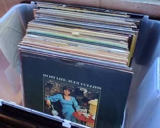 LP records and 45s