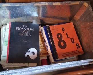 Organ and piano sheet music