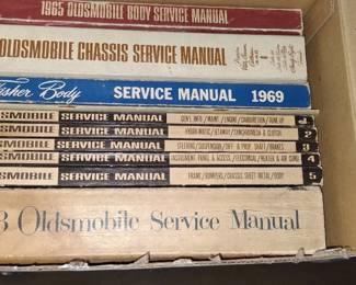 vintage Oldsmobile service manuals
