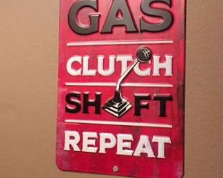 Man cave Automotive wall decor