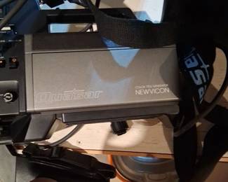 vintage Quasar Newvicon color video camera